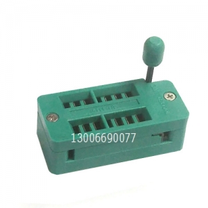214-3339-00-0602J 原装测试座 CONN IC DIP SOCKET ZIF 14POS GLD]烧录座 测试座 IC测试座
