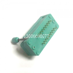 216-3340-00-0602J [CONN IC DIP SOCKET ZIF 16POS GLD] 测试座 烧录座 3M测试座