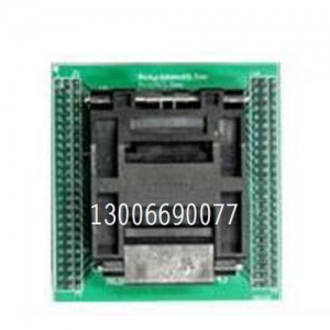 ZY500A TQFP-144测试座 烧录座 周立功编程器 原装适配器 锁紧烧录测试座