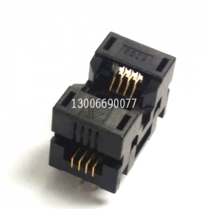 原装进口 IC测试座 烧录座 SOP8 SOIC 652B0082211-002 转换座