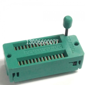 28-1290-00-0602J SOCKET SHRINK DIP 28POS .070"测试座 烧录座 IC测试座 3M测试座