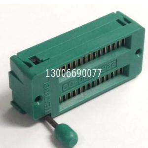 28-1290-00-0602J SOCKET SHRINK DIP 28POS .070"测试座 烧录座 IC测试座 3M测试座