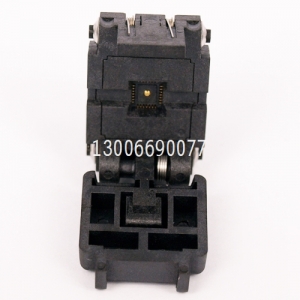28QN50S15050 原装进口翻盖QFN32测试座  IC烧录座 测试座 转换座 5MMX5MM