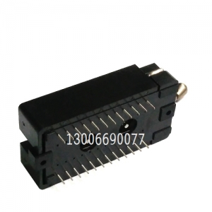 24-6572-11 【24 PIN ZIF SOCKET,GOLD】IC测试座 烧录座 适配器 原装正品测试座转换座
