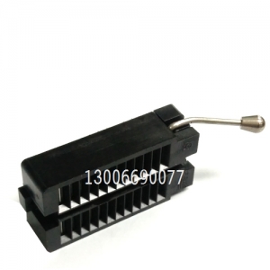 24-6572-11 【24 PIN ZIF SOCKET,GOLD】IC测试座 烧录座 适配器 原装正品测试座转换座