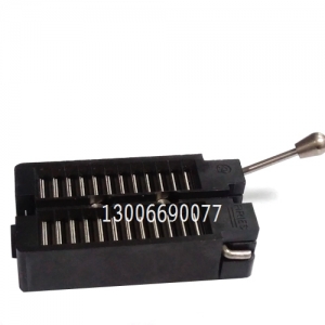 24-6572-11 【24 PIN ZIF SOCKET,GOLD】IC测试座 烧录座 适配器 原装正品测试座转换座