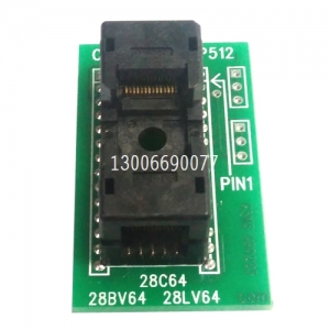 CNV-TSOP-EP512 TSOP28转DIP28烧录座 【进口座】TSOP28转换座