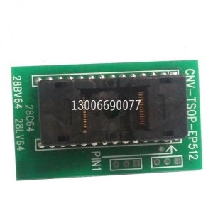 CNV-TSOP-EP512 TSOP28转DIP28烧录座 【进口座】TSOP28转换座