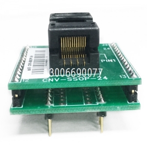 CNV-SSOP-24-24P CE 100%日本原装IC座 SSOP24转DIP SSOP24烧录座