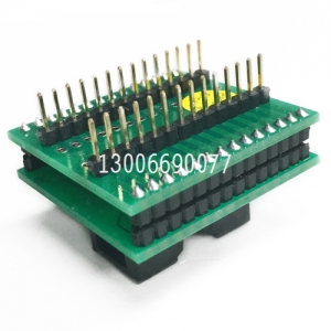 CNV-SSOP-24-24P CE 100%日本原装IC座 SSOP24转DIP SSOP24烧录座