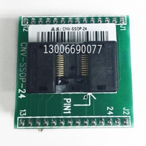 CNV-SSOP-24-20P CE 100%日本原装IC座 SSOP20转DIP20 SSOP20烧录座