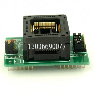 100%全新日本进口PLCC44烧录座 PLCC44转DIP40 CNV-PLCC-MPU51B CY