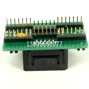 100%全新日本进口PLCC44烧录座 PLCC44转DIP40 CNV-PLCC-MPU51B CY