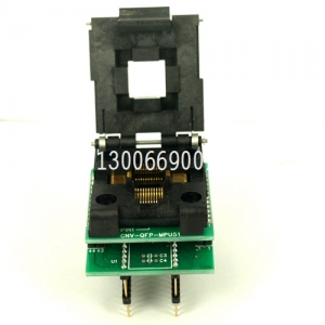 IC51-0444-825 (QFP44转DIP40)适配器进口 IC座翻盖 CNV-QFP-MPU51 CY