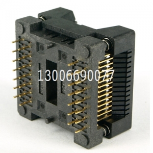 OTS-28-1.27-01A SOP28 SOIC28 测试座 编程座 烧录座 转接座 原装正品测试座
