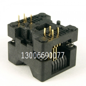 OTS-8(16)-1.27-03 SOP8 1.27mm 日本ENPLAS SOCKET 编程座 测试座 烧录座