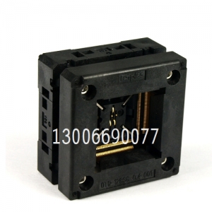 Enplas测试座 QFP128/OTQ-128SG-0.4-001编程座 烧录座 适配座 原装进口 100%正品